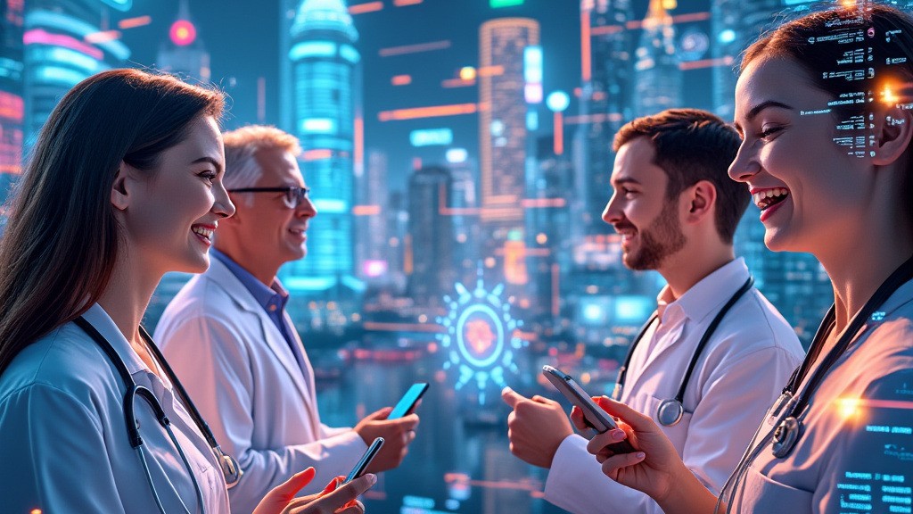 Society From Utopia to Reality Three Citizen Facing AI Driven Innovations for Health for All and for Future Generations